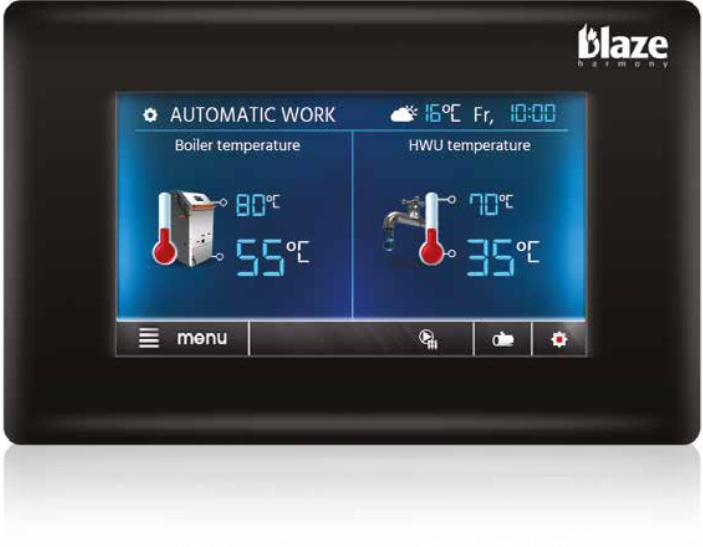 CONTROLLO REMOTO - Blaze Harmony Gasification Boiler Automatic Controller Ecomax 860